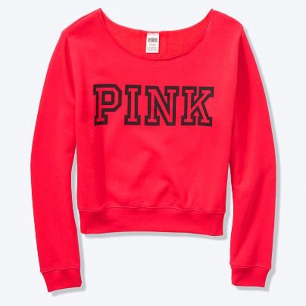 Victoria Secret Pink Open Neck Sweater